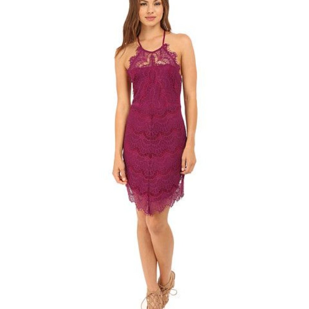 Intimately Free People She's Got It, Lace Slip Dress, Size Medium